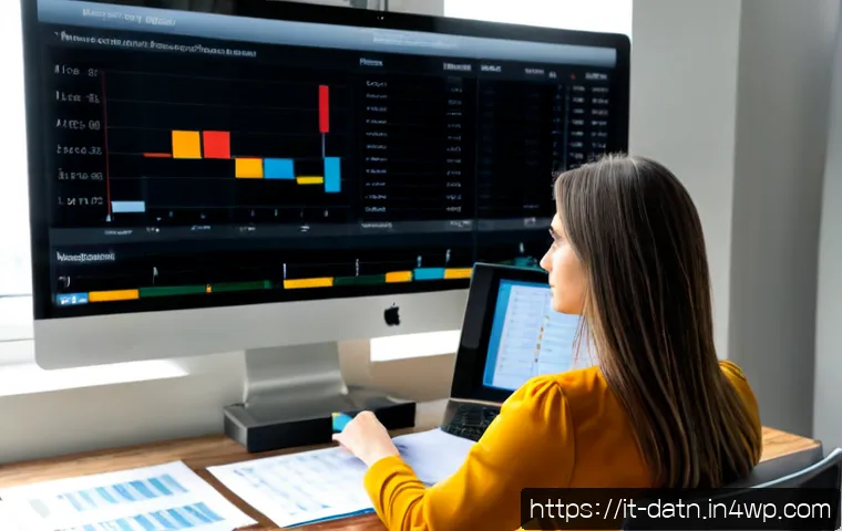 분석 성과를 극대화하기 위한 전략 - Photorealistic Italian business analyst in a bright Milan-style modern office, reviewing colorful pe...
